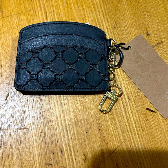 - NWT!! STEVE MADDEN SLIM CARD HOLDER! (BLACK) - Picture 3 of 5